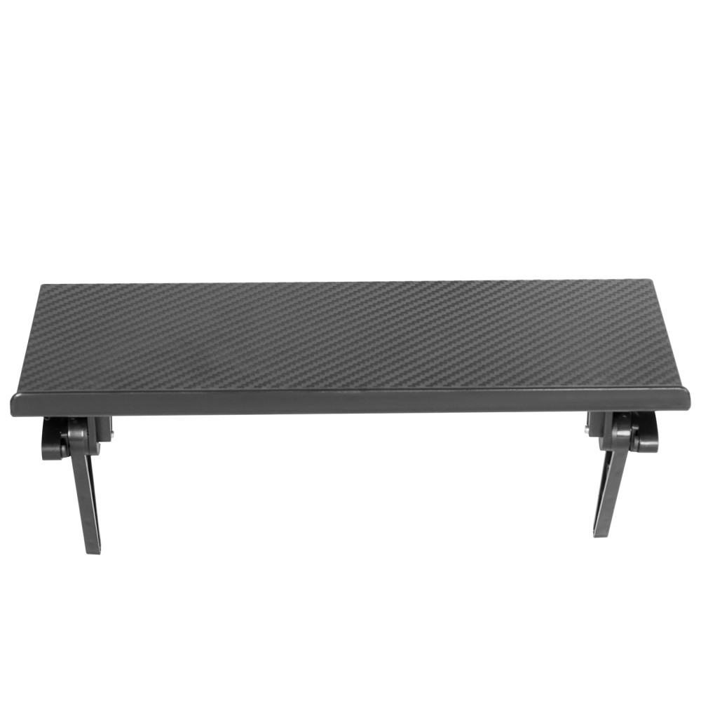 Adjustable TV Computer Screen Top Shelf Rack Multifunction Foldable Screen Caddy