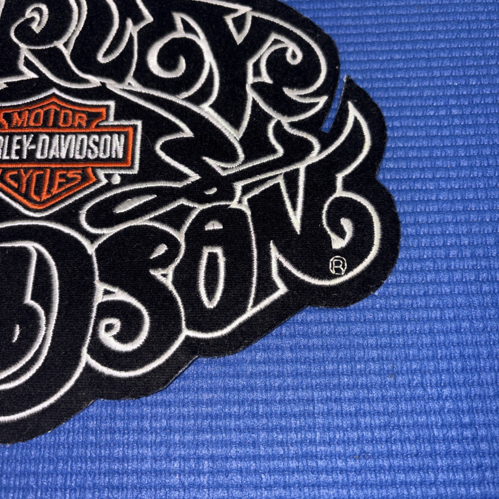 Harley Davidson Patch Black Velvet Global Product