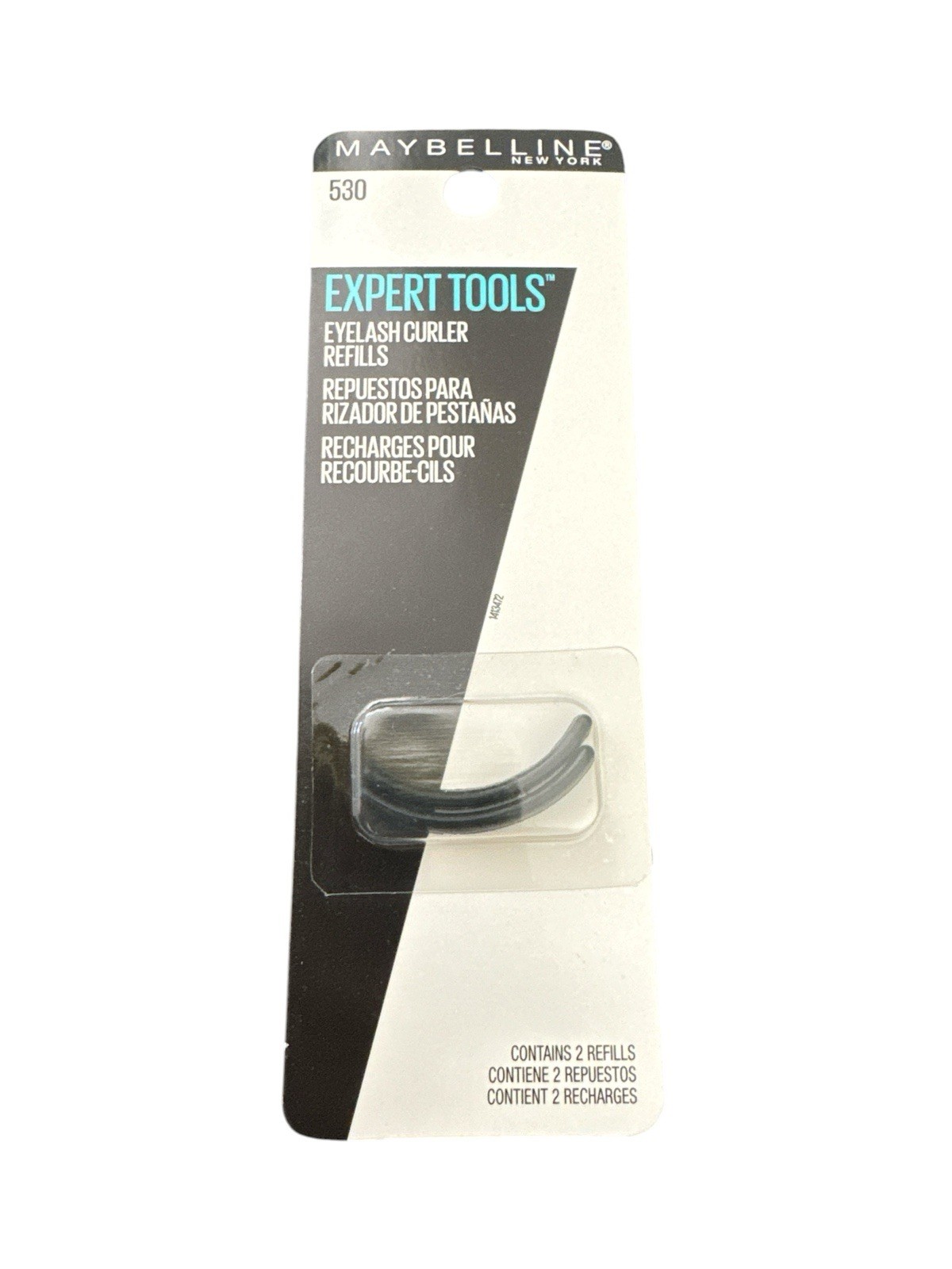 Maybelline Expert Tools Eyelash Curler Refills #530 New 1 Pack