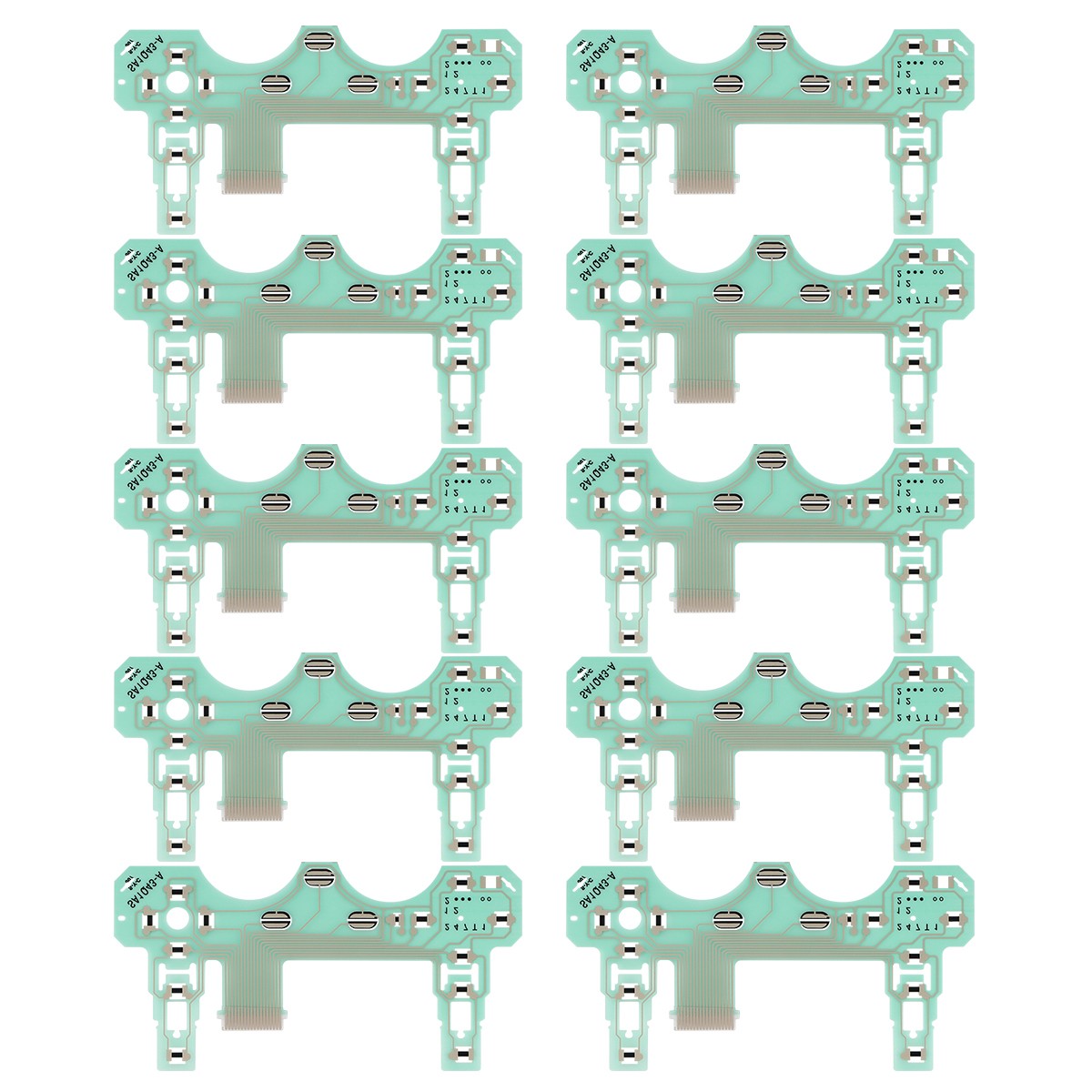 10SET Controller PCB Ribbon Circuit Board SA1Q43A#for PS2 Dualshock 18pin Socket