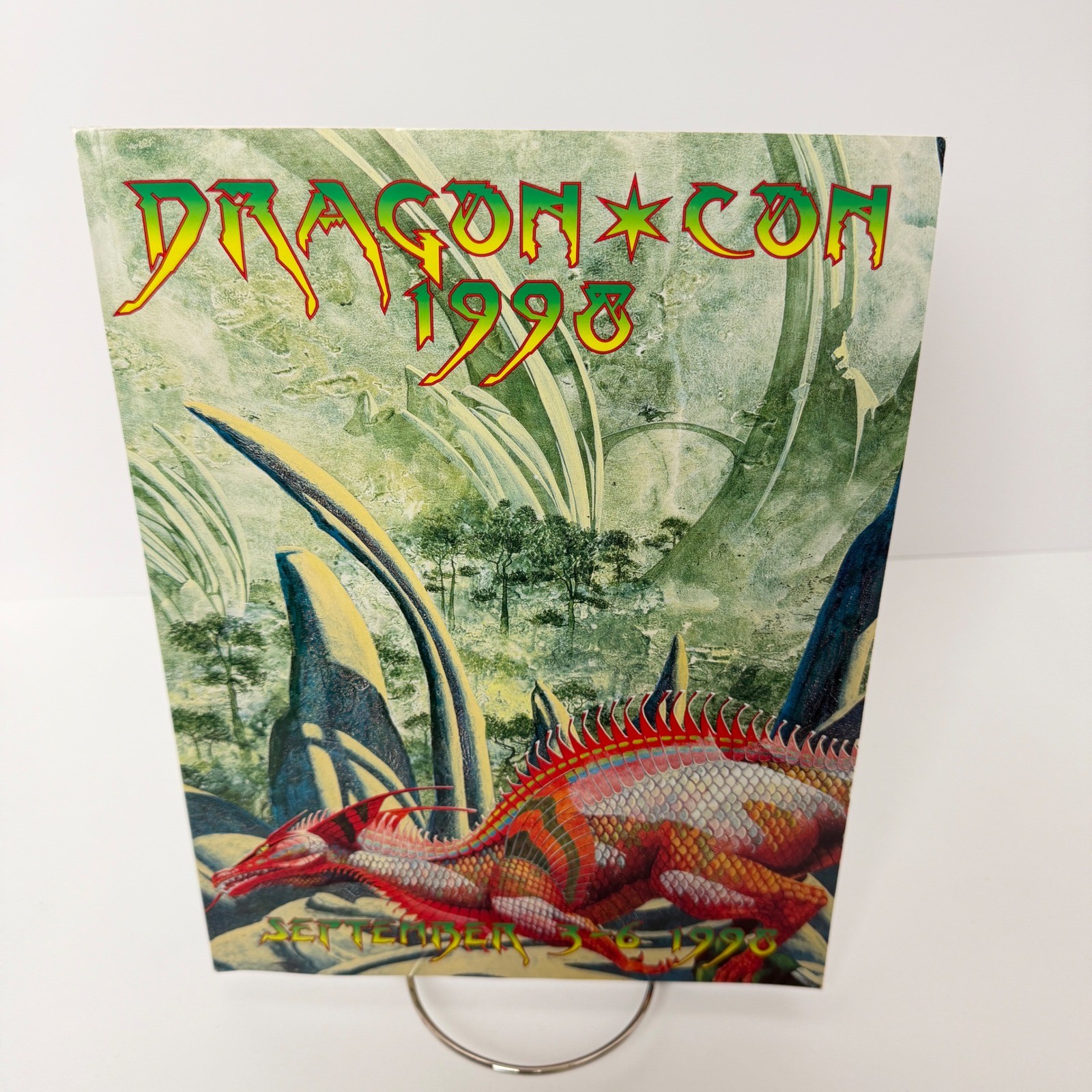 1998 Dragon Con Atlanta Comic-Con Expo Program Events Guide Book