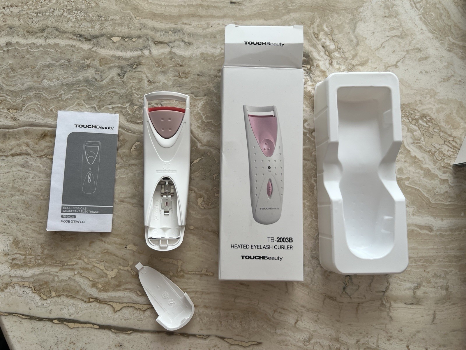 Heated Eyelash Curler Touch Beauty New Tb-2003b