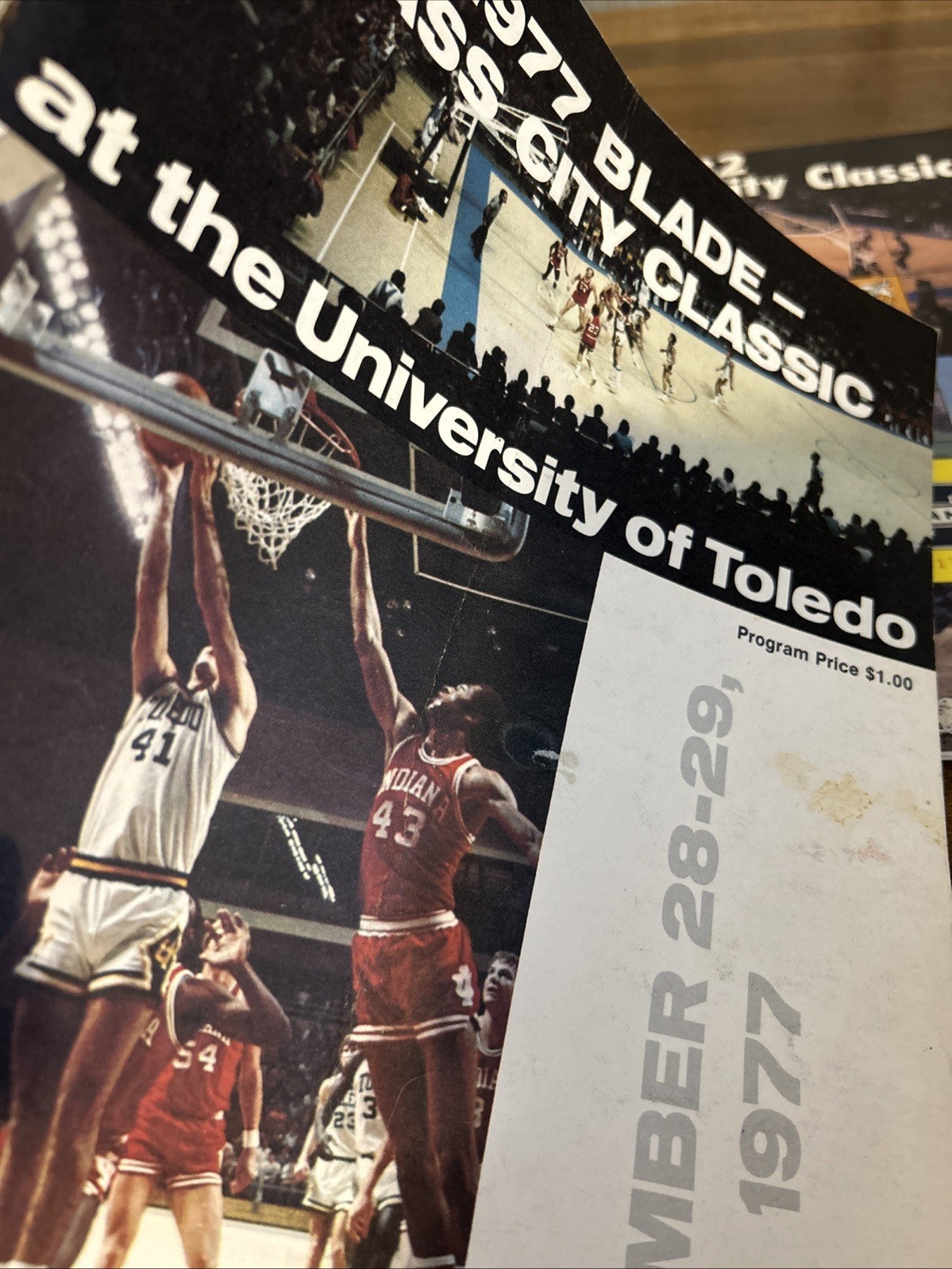 1977 And 1982 Blade Glass City Classic Program