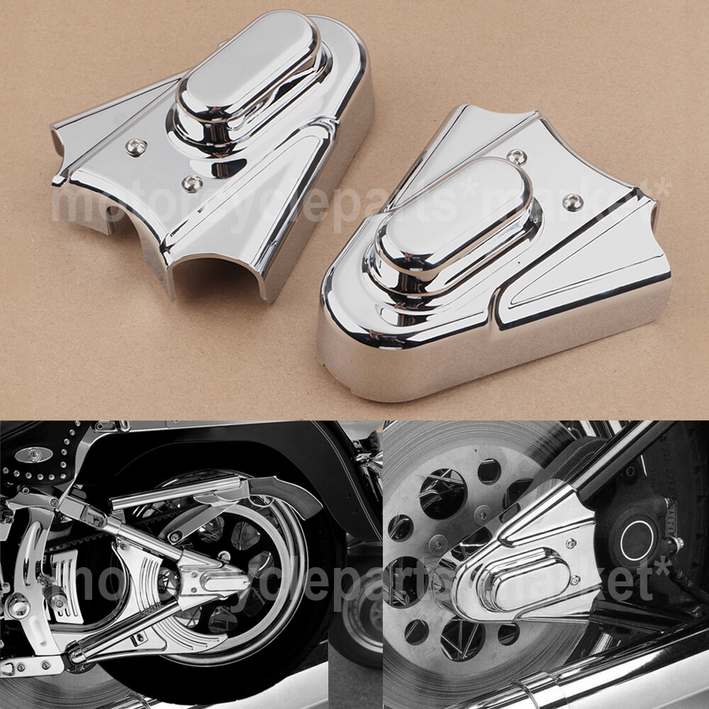 Phantom Rear Swing Arm Covers for Harley Softails Custom FXSTC 86-99 FXSTS 88-05