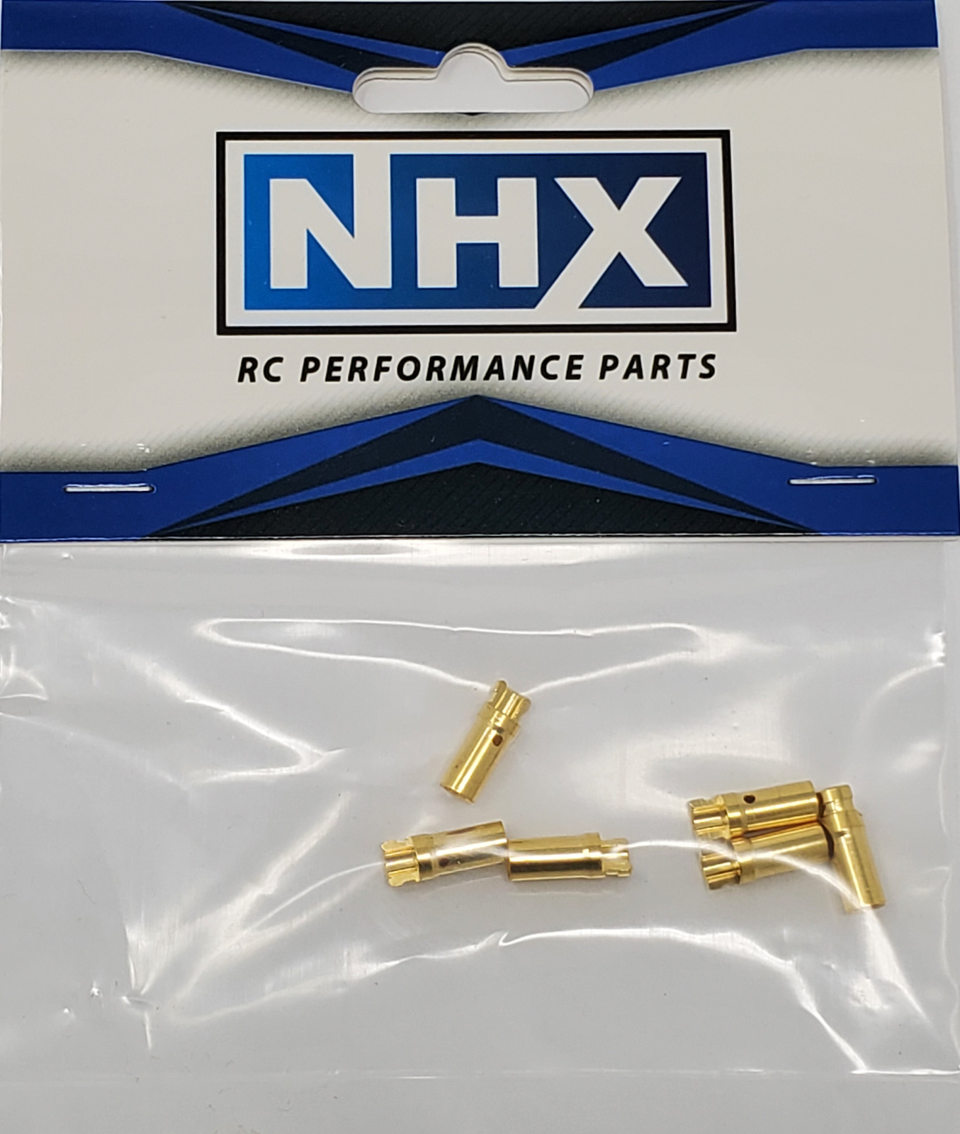 NHX 3.5mm Gold Plated Bullet Adapter Connector Female 6Pcs/Bag