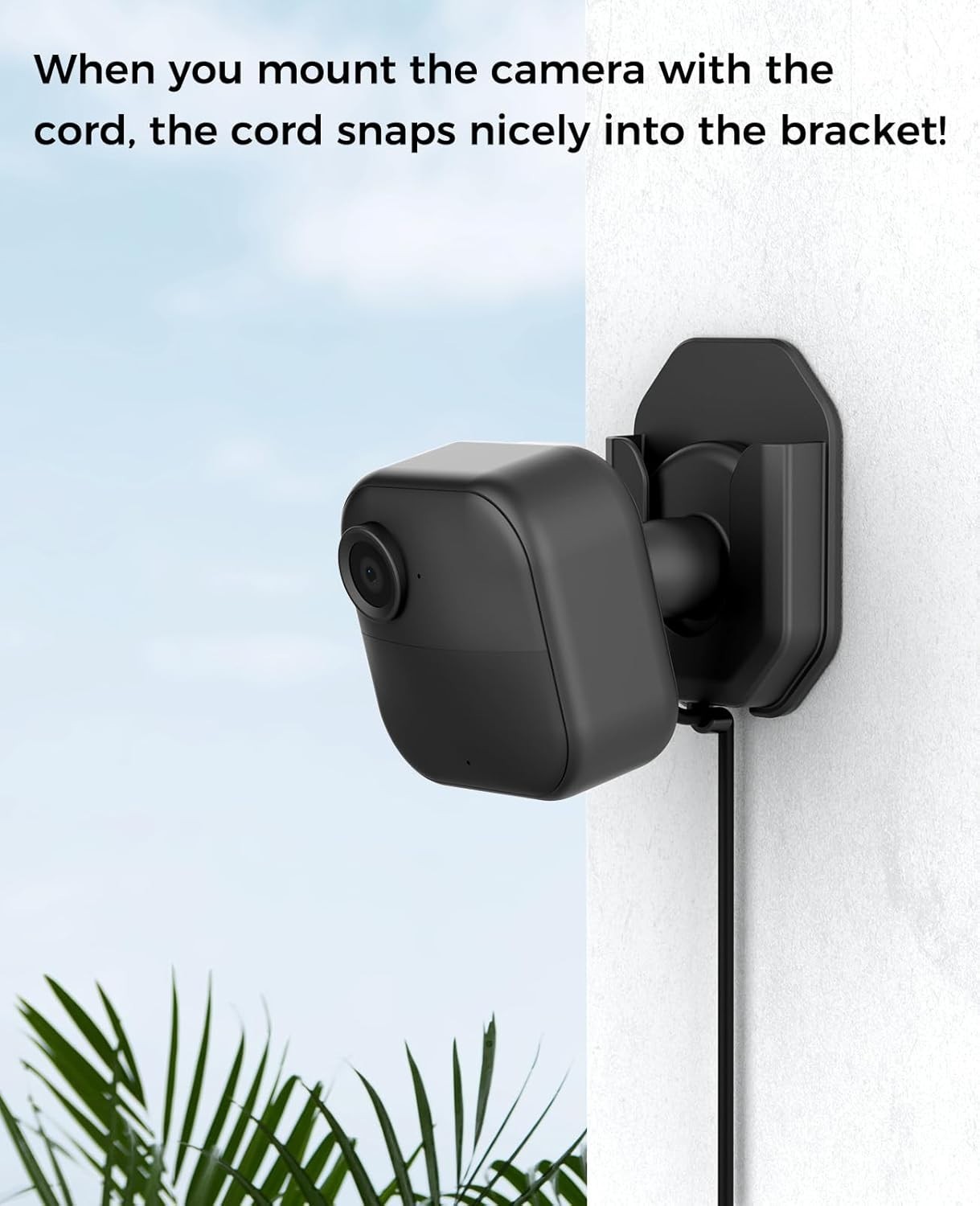 HBV Adhesive Wall Mount Bracket for Blink Cameras - 3 Pack, No Drill Required