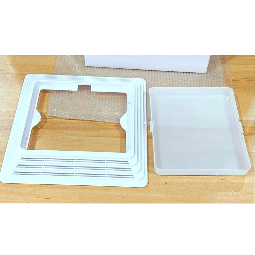 SuitableFor Broan Nutone S97014094 Bathroom Fan Cover Grille Lens-Fits 678 679 E