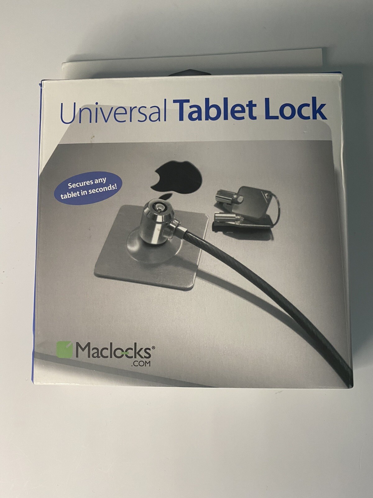 Maclocks Universal Tablet Lock Secures any Tablet in Seconds with Key New in Box