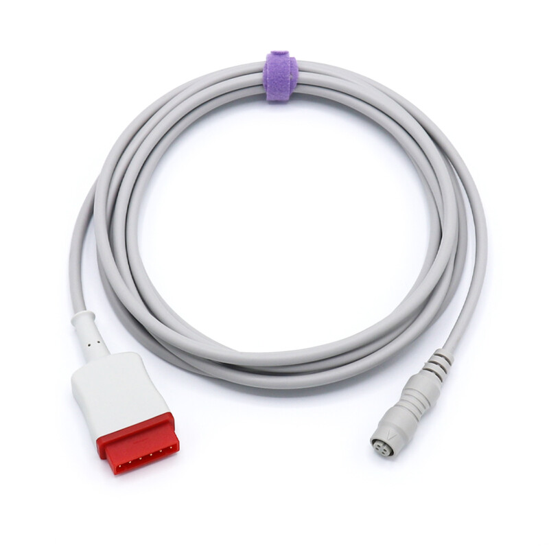 11pin to B.Braun IBP Pressure Transducer Trunk Cable Compatible GE Marquette