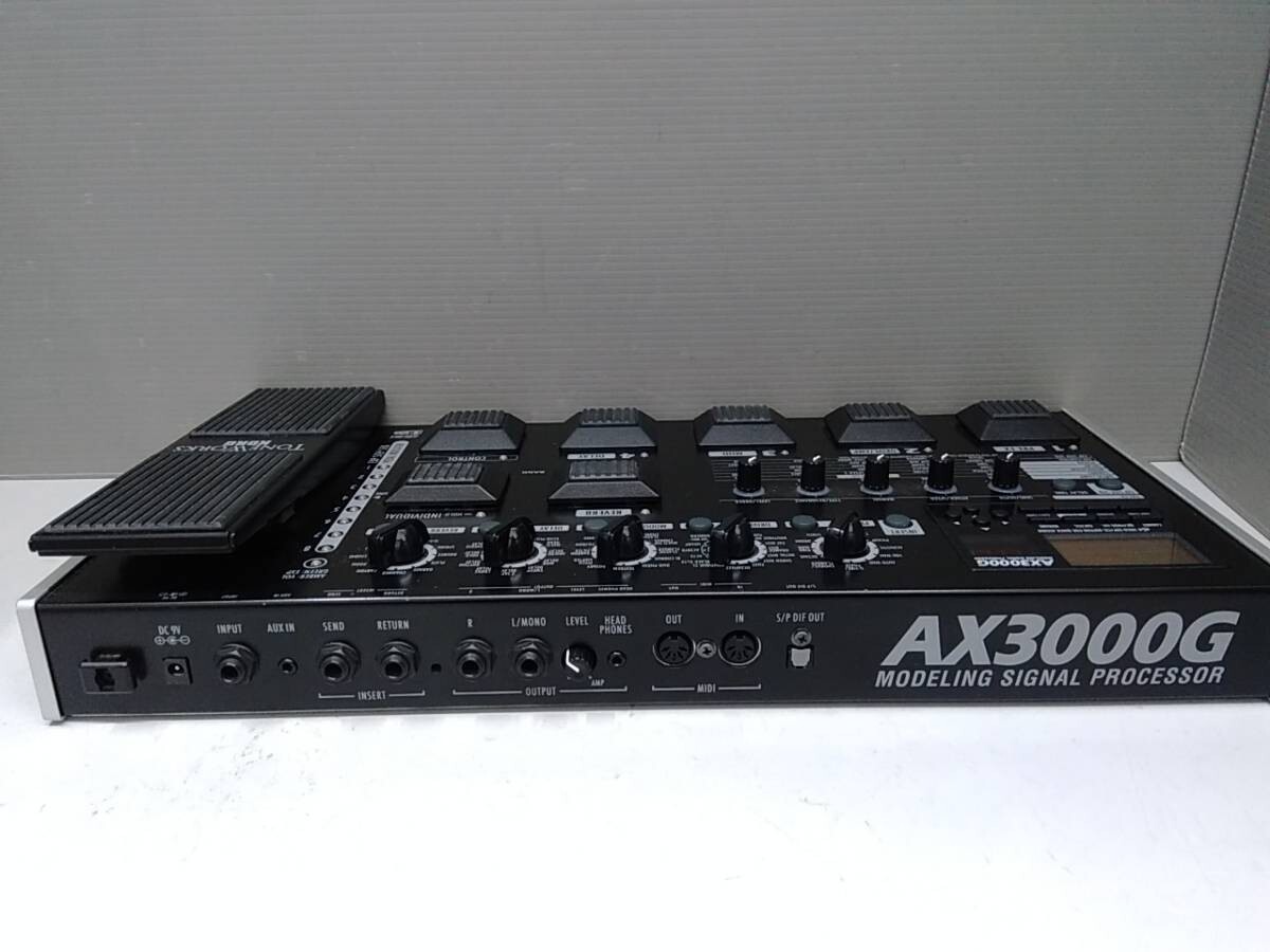 KORG AX3000G Auto-Wah Guitar Multi effector Pedal Tested Working