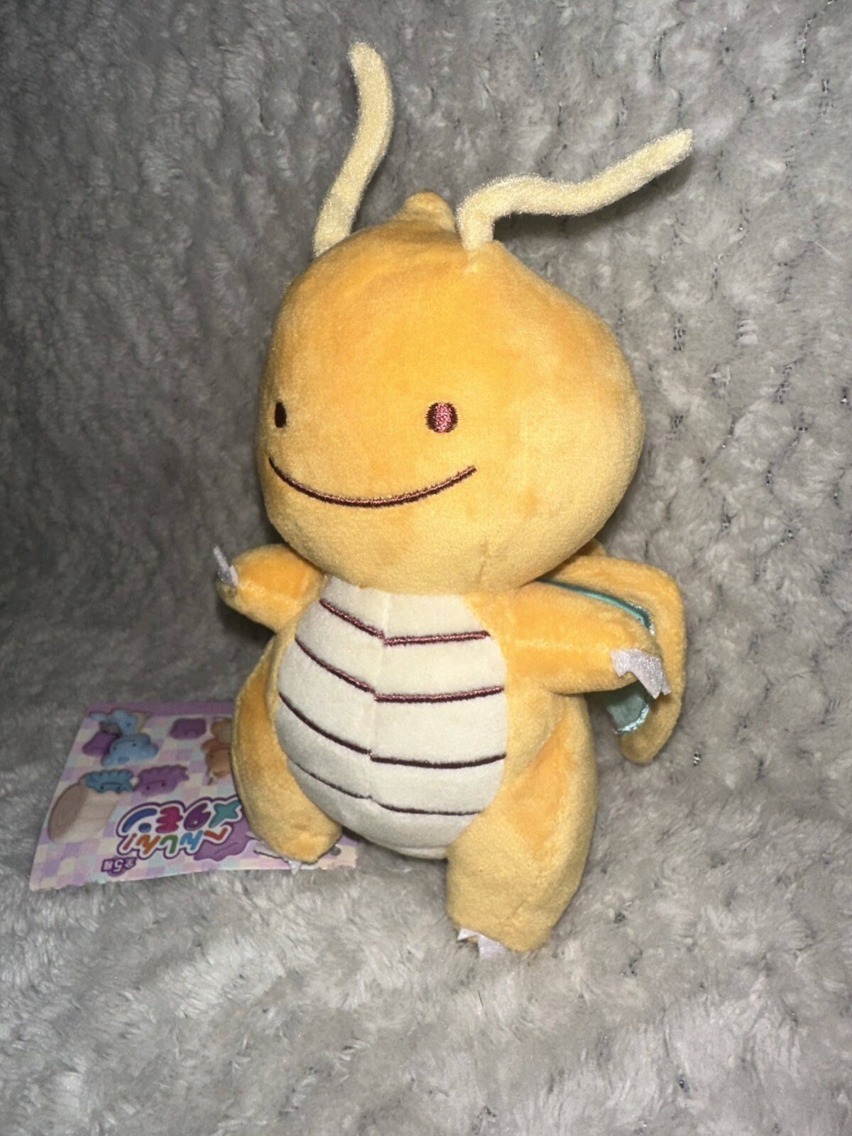 NEW Pokemon Center - Transform Ditto Plush: Dragonite Lapras Doll Toy 6 Inches
