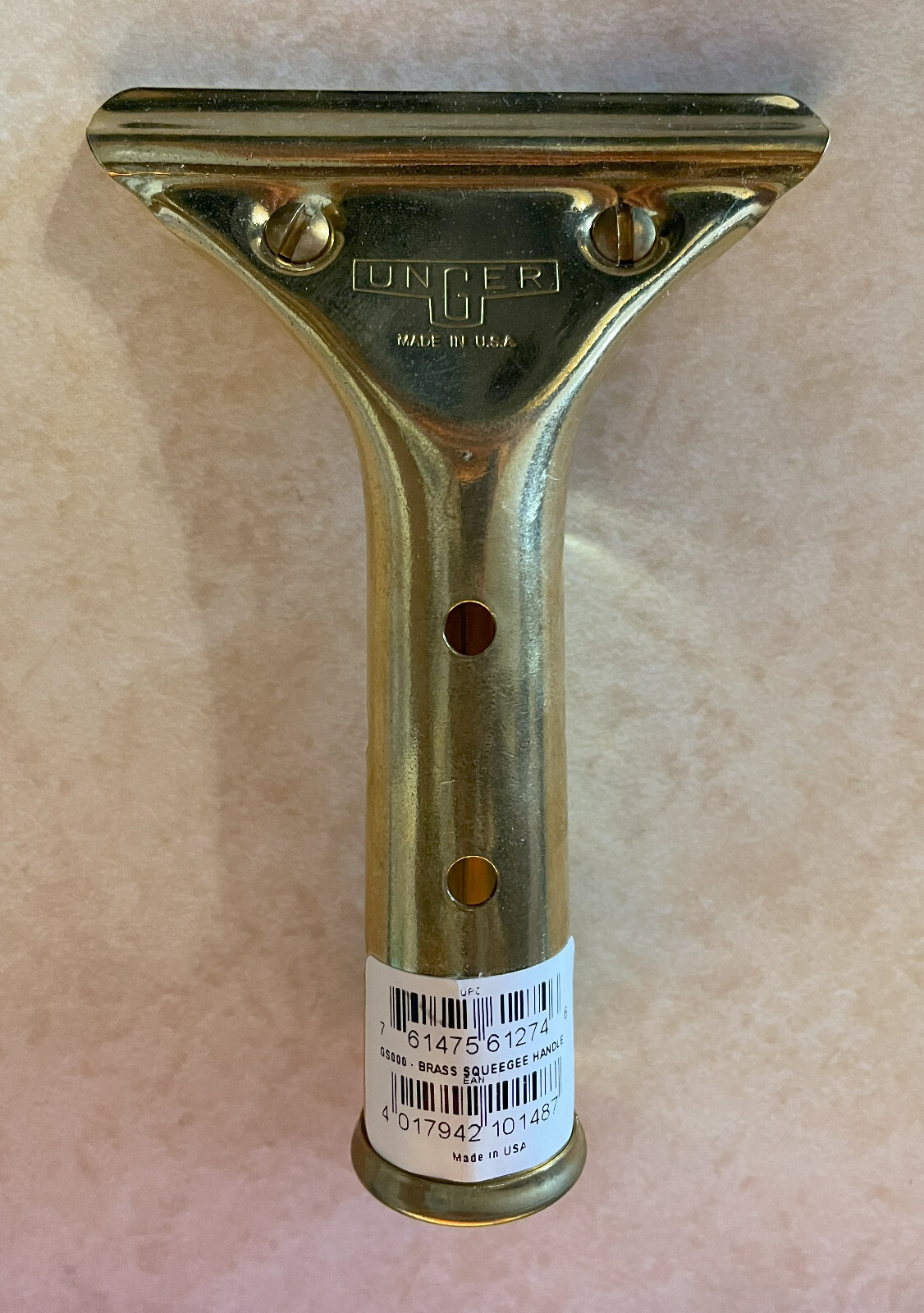 Unger Brass Squeegee handle GS 000