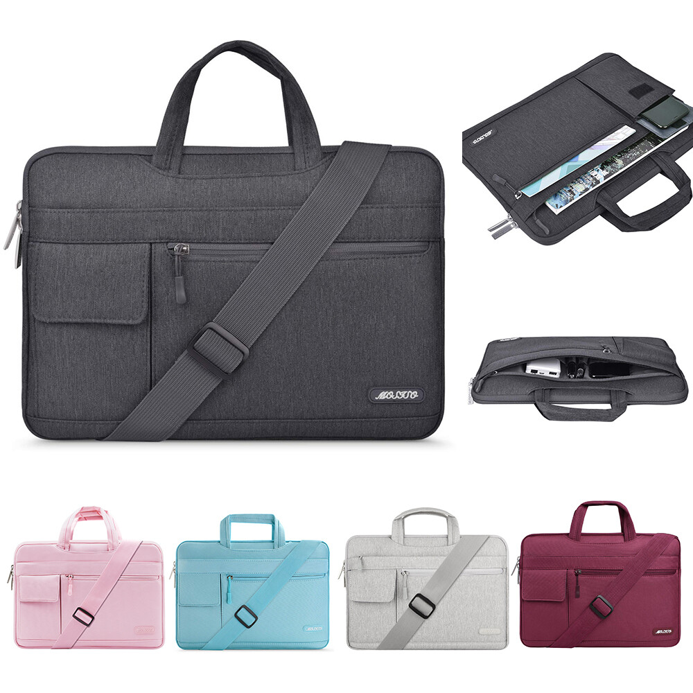 Laptop Shoulder Business Bag 13.3 15.6 17 inch for Macbook Dell Acer 13 15 Men