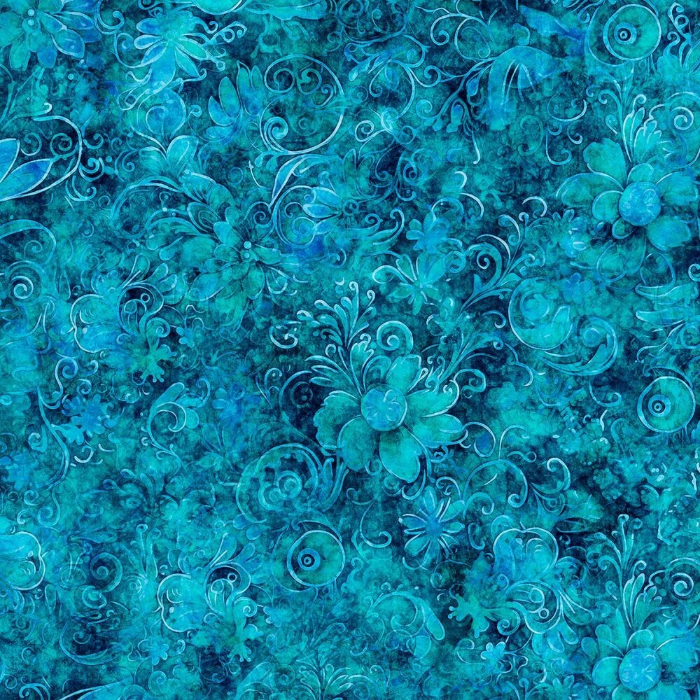 3 Yards Queen's Garden Fabric 108" Wide Quilt Backing 100% Cottons Color 32