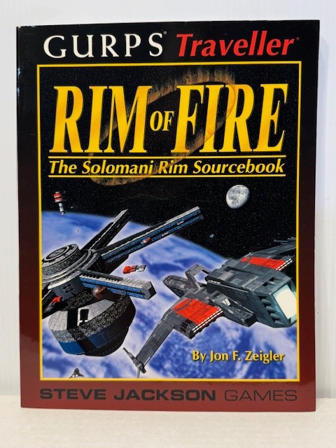 GURPS Traveller Rim of Fire Solomani Rim Sourcebook 6615 - First Edition
