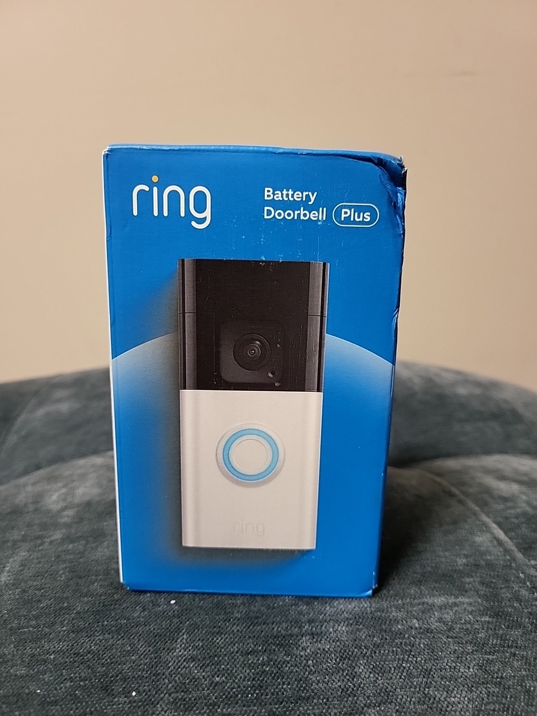 Ring Battery Doorbell Plus - Satin Nickel