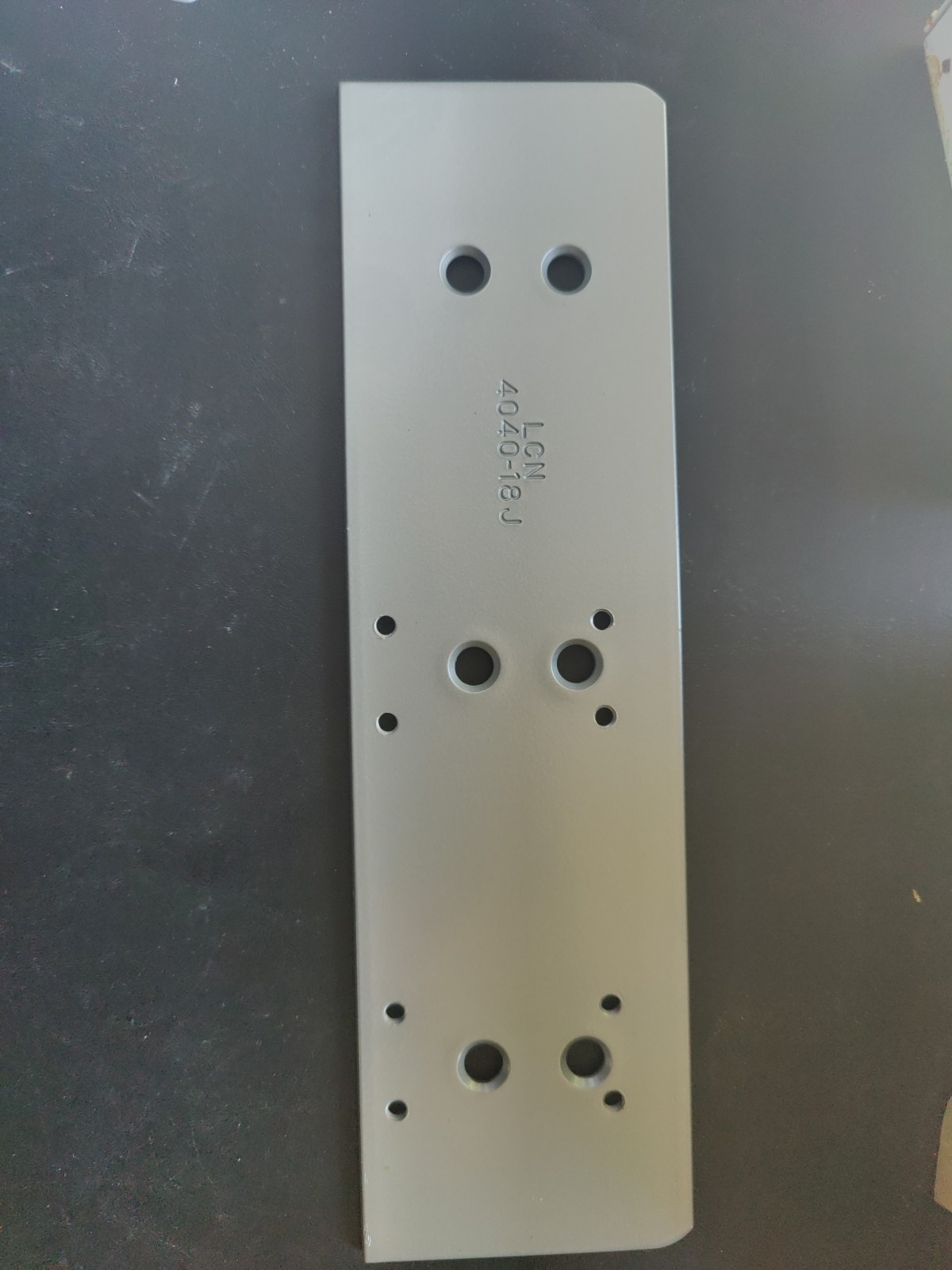11-Drop Plate  Alum Finish -LCN Door Closer SUPER SMOOTHEE 4040 18TJ