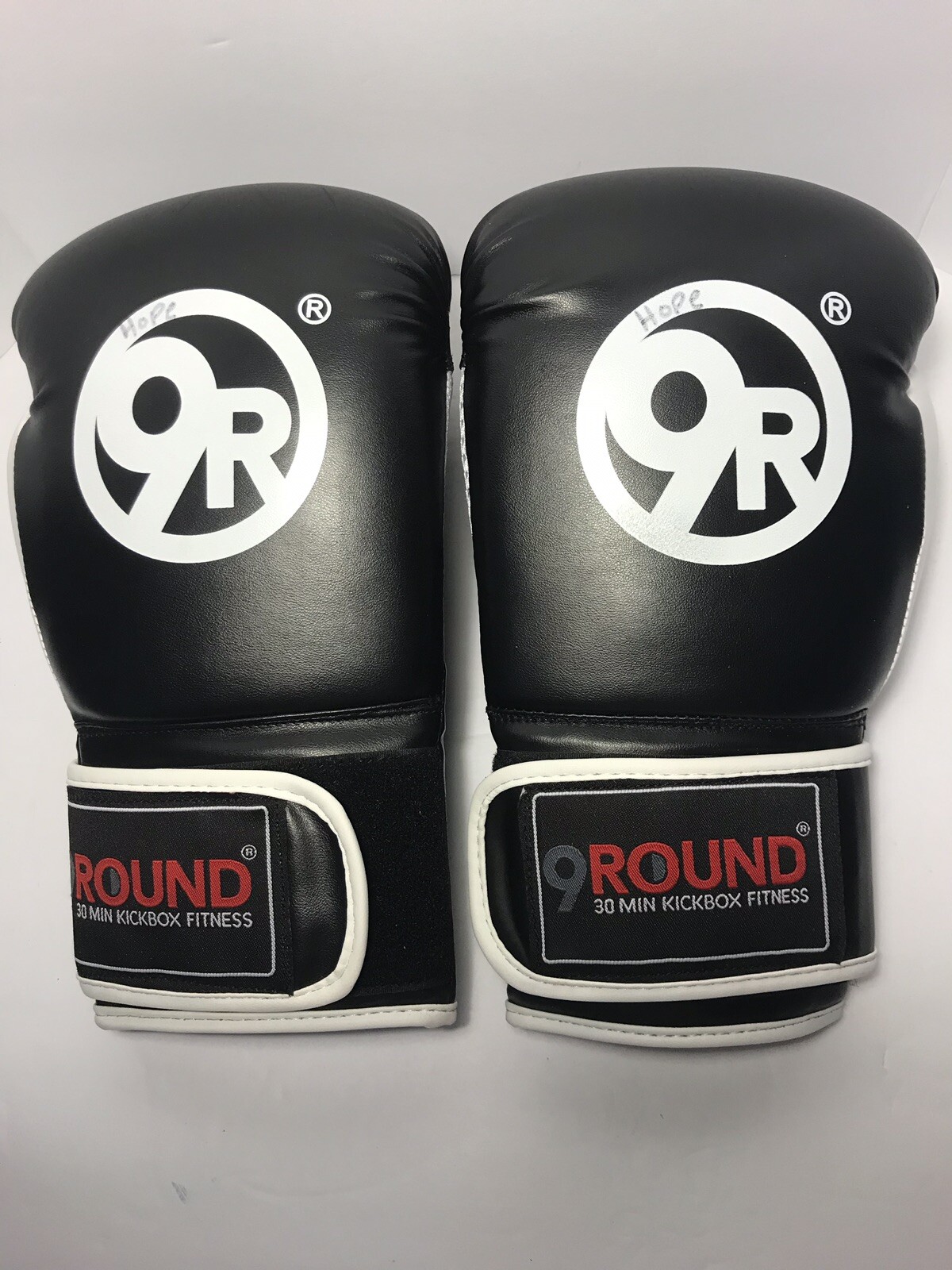9 ROUND 30 Min Kickbox Fitness  - Kickboxing Gloves - Black - 10oz