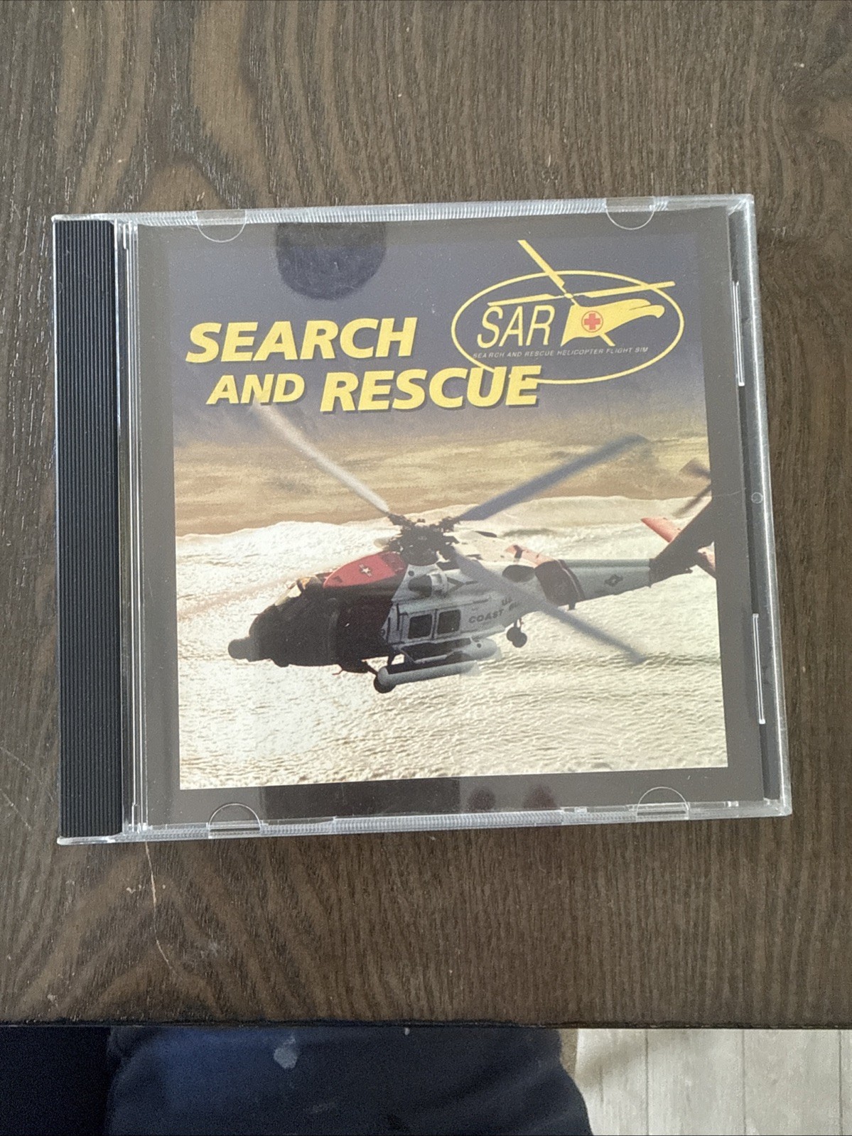 Search and Rescue 1 PC CD helicopter flight aircraft help injured people game!