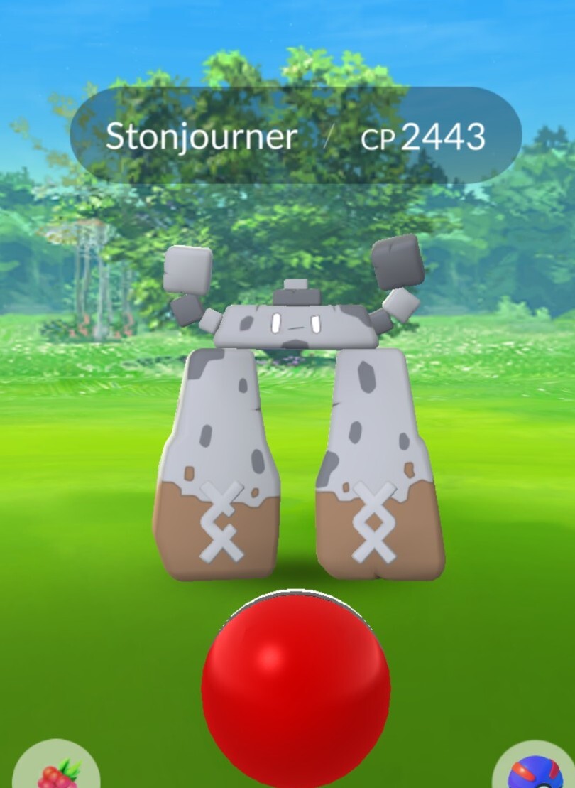 Pokemon New Release Regional Stonjourner Safe & Fast