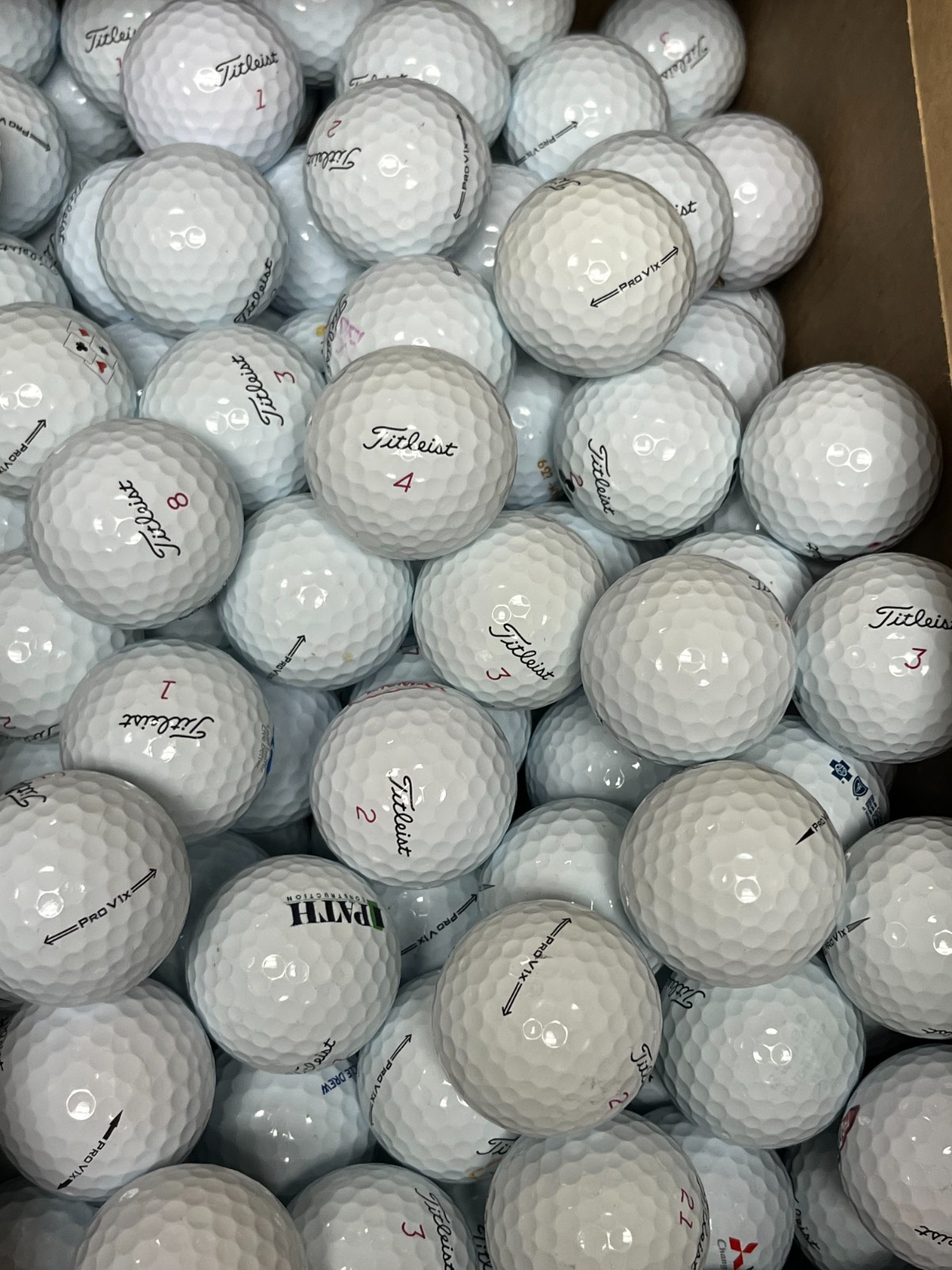 Titleist Pro V1X Mixed Years AAA 24 Used Golf Balls 3A