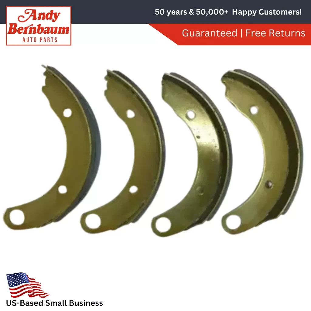 For 1946-1955 Plymouth Front & Rear 10" Brake Shoe and Lining Set Of 4 1122734