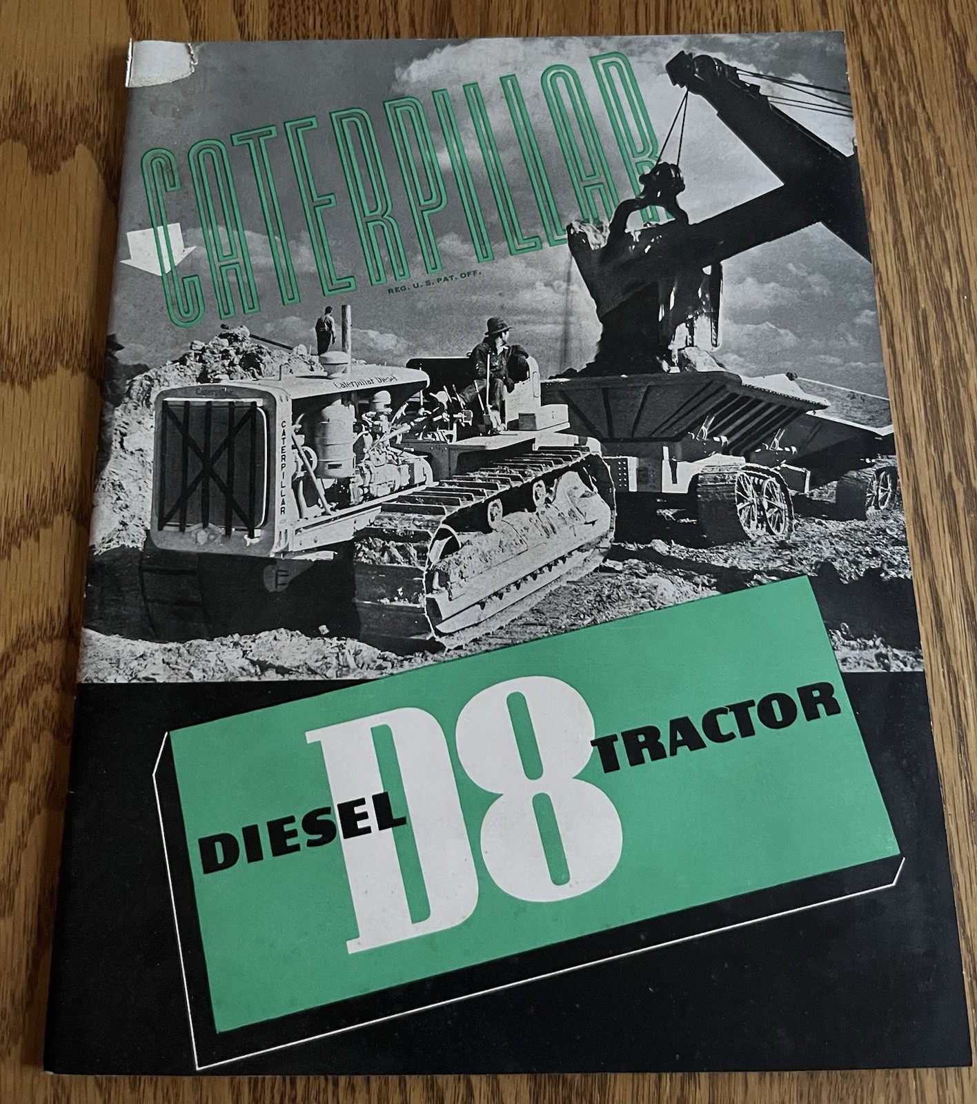 1930’s Caterpillar D8 Diesel Tractor Brochure