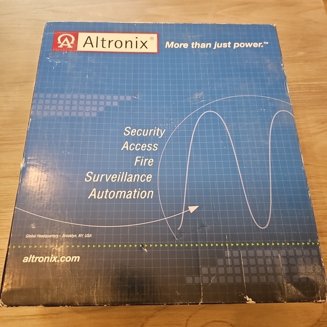 Altronix AL125ULX Access Control Power Supply/Charger 12/24VDC@1A 115VAC 50/60Hz