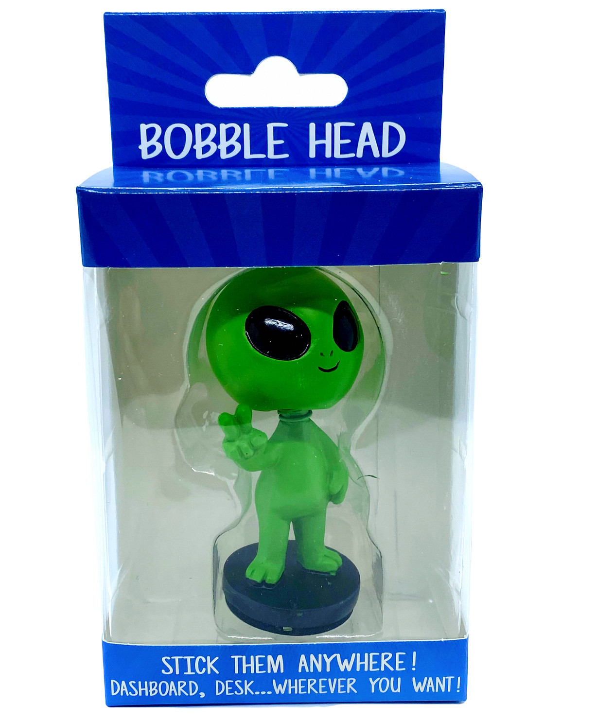 👽 UFO Alien Peace Bobble Head Doll Toy – Funny Dashboard Figure 🛸 Cute Martian
