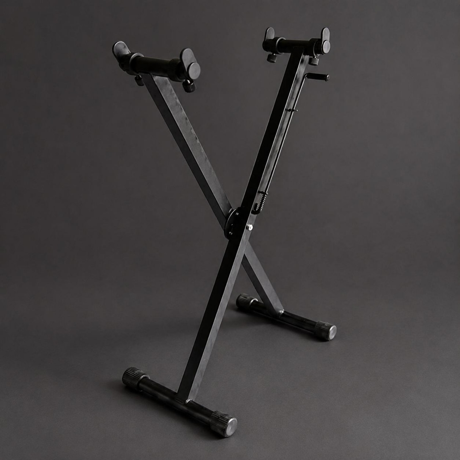 X-Shaped Frame Keyboard Stand Locking Straps Double X Keyboard for Stage,