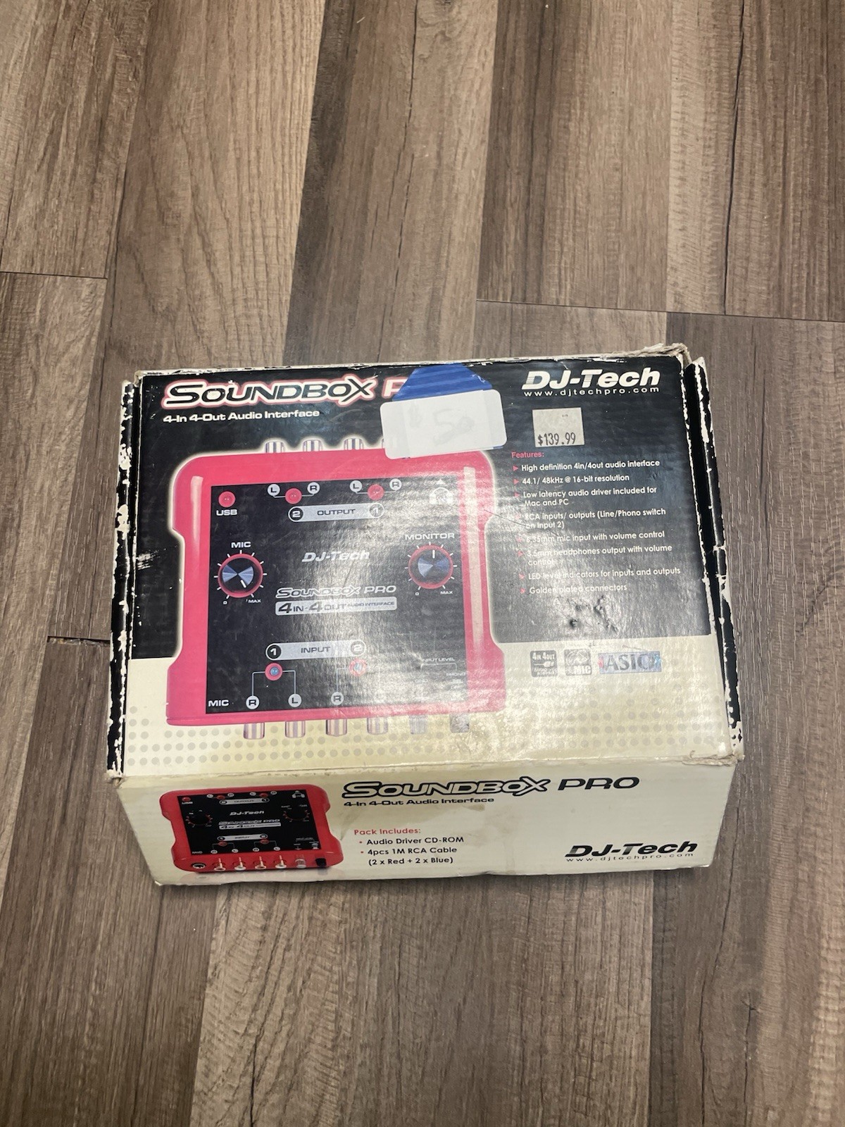 DJ-Tech M-10 USB Soundbox Pro