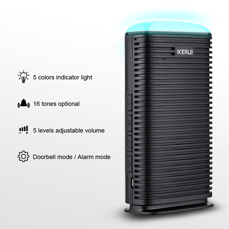 KERUI Driveway Alarm Wireless System Outdoor Motion Sensor for Home Security