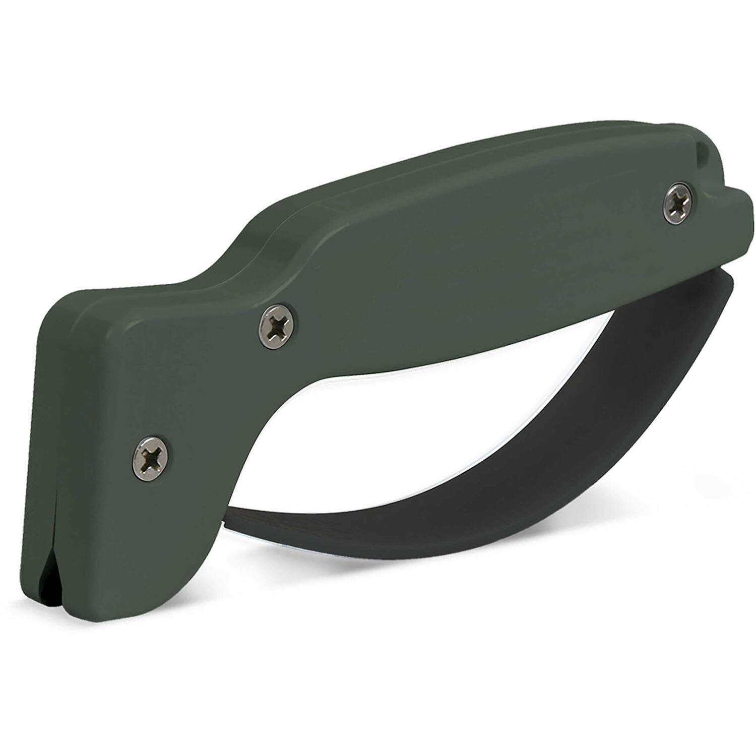 AccuSharp Original Knife Sharpener Tungsten Carbide Blades 008C - Olive Drab