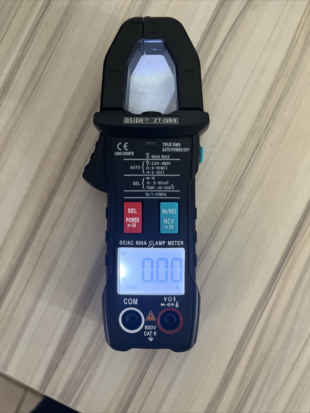 Smart Digital Clamp Meter with BT Function True RMS Clamp Type Multimeter Measur