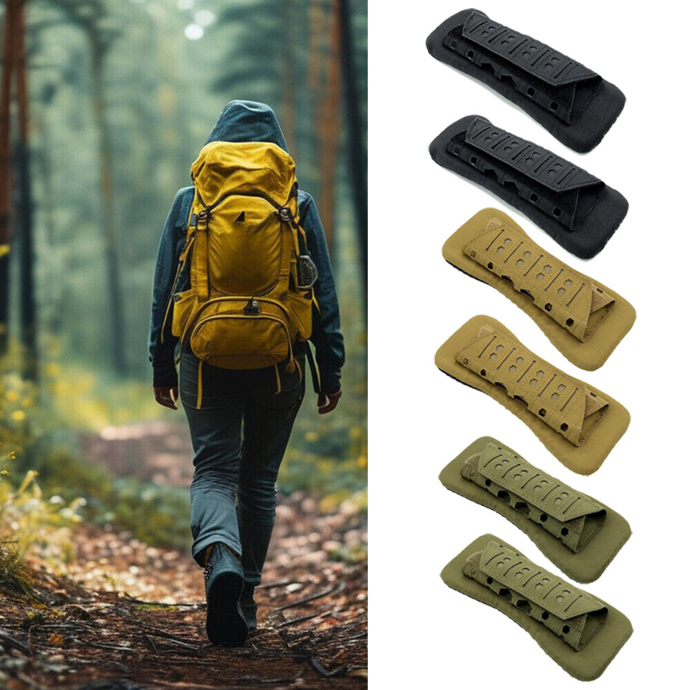 1/2/4 Pcs Tactical Vest Shoulder Strap Pads Backpack Breathable Mesh Cushion Pad