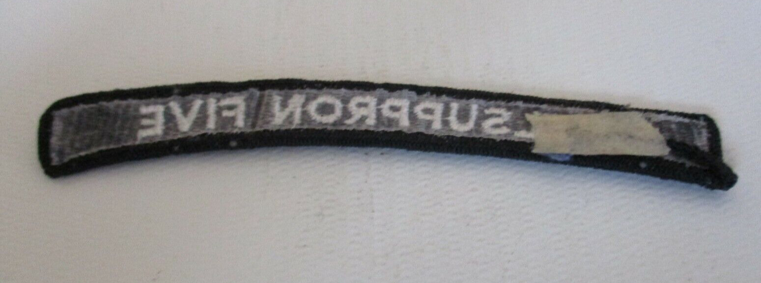 US Navy HELSUPPRON HC-5 Providers UIM Rocker Tab Patch