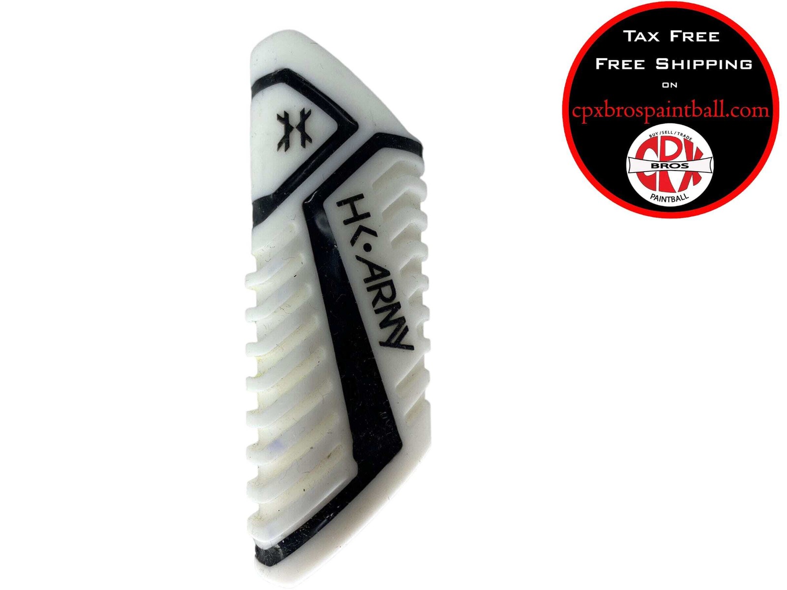 HK Army Vice Reg Grip - White/Black
