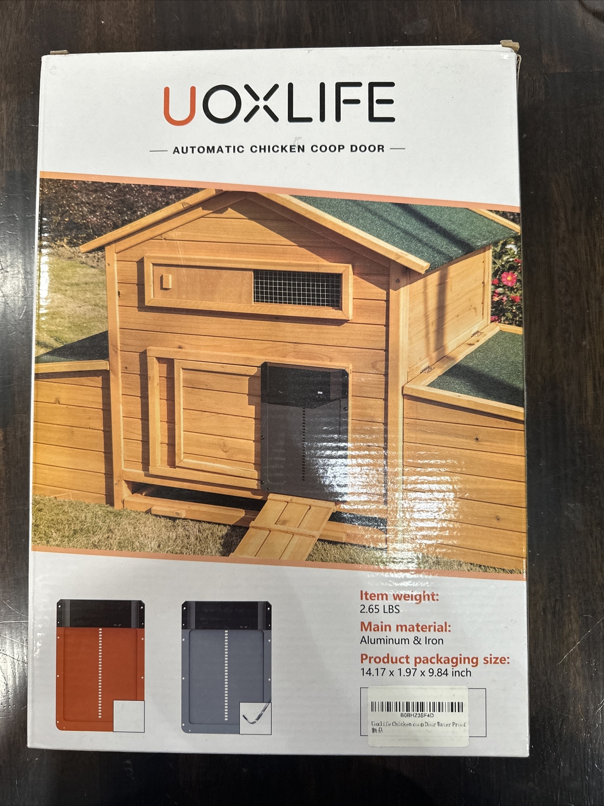 Powered Automatic Chicken Coop Door - New in Open Box
