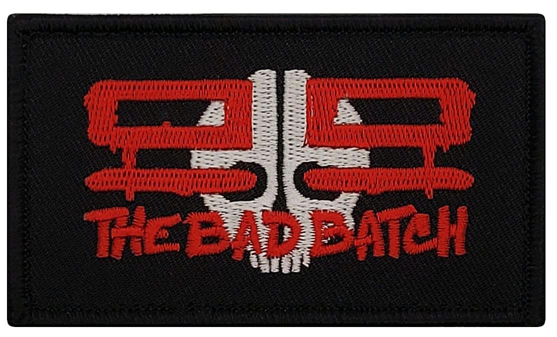 Bad Batch Clone Force Morale Embroidered Patch (Hook Backing - 3.5 X 2.0 -P12)