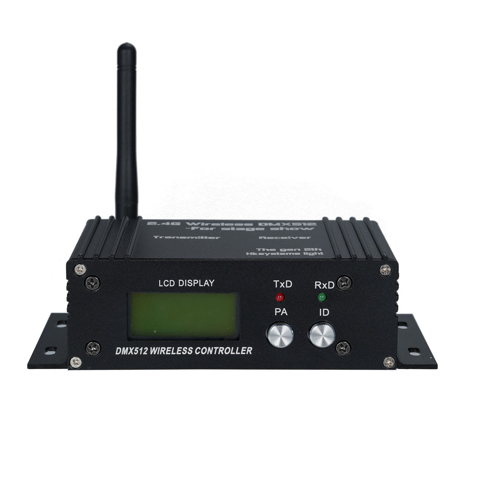 Wireless Transmitter Reliable Stage Light Accessory For Performances Aluminum