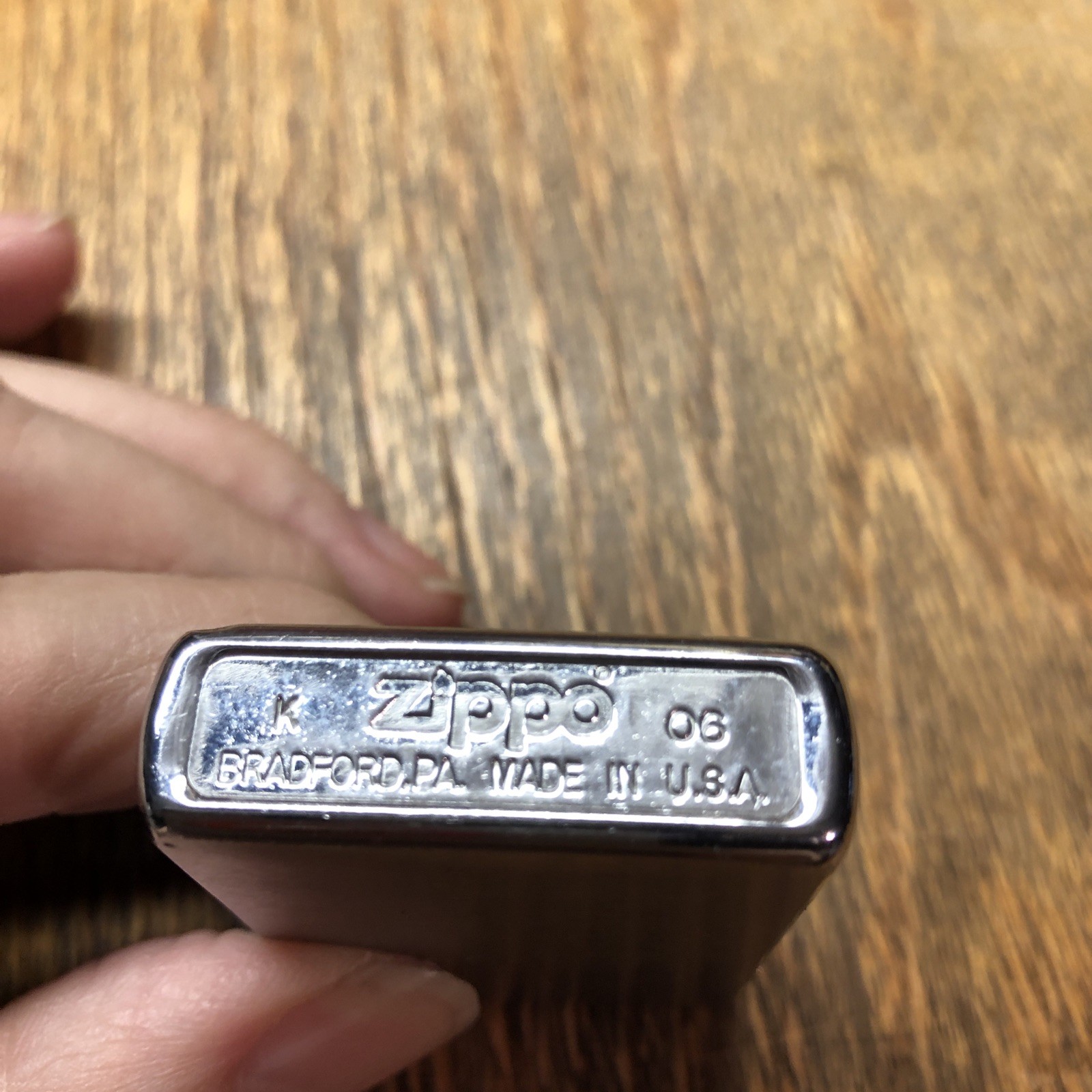 Zippo With TSI GROUP etching