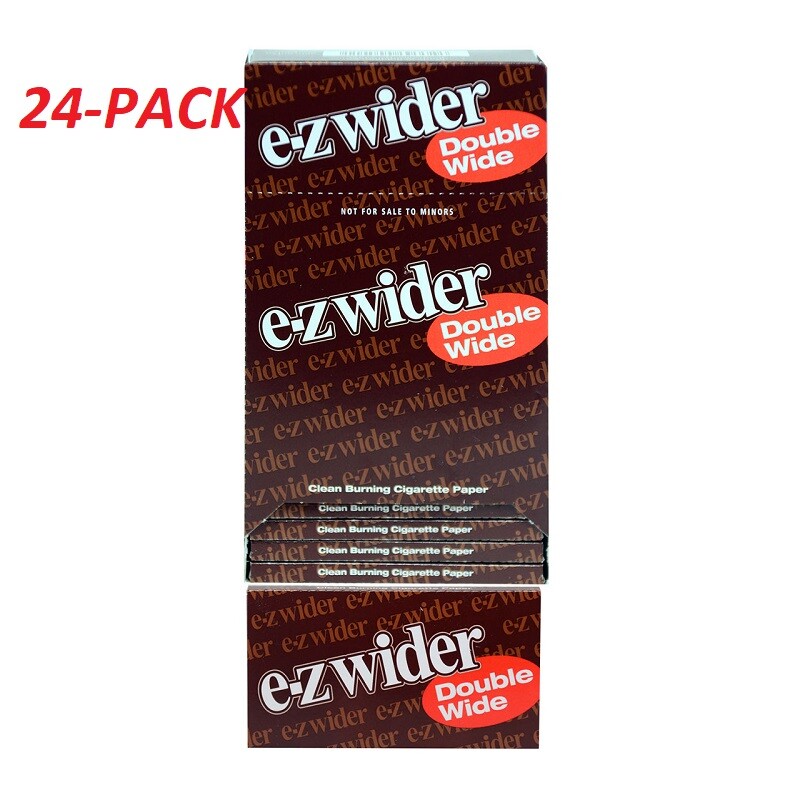 EZ Wider - Rolling Papers Double Wide (24ct) - Display Brand New & Free Shipping