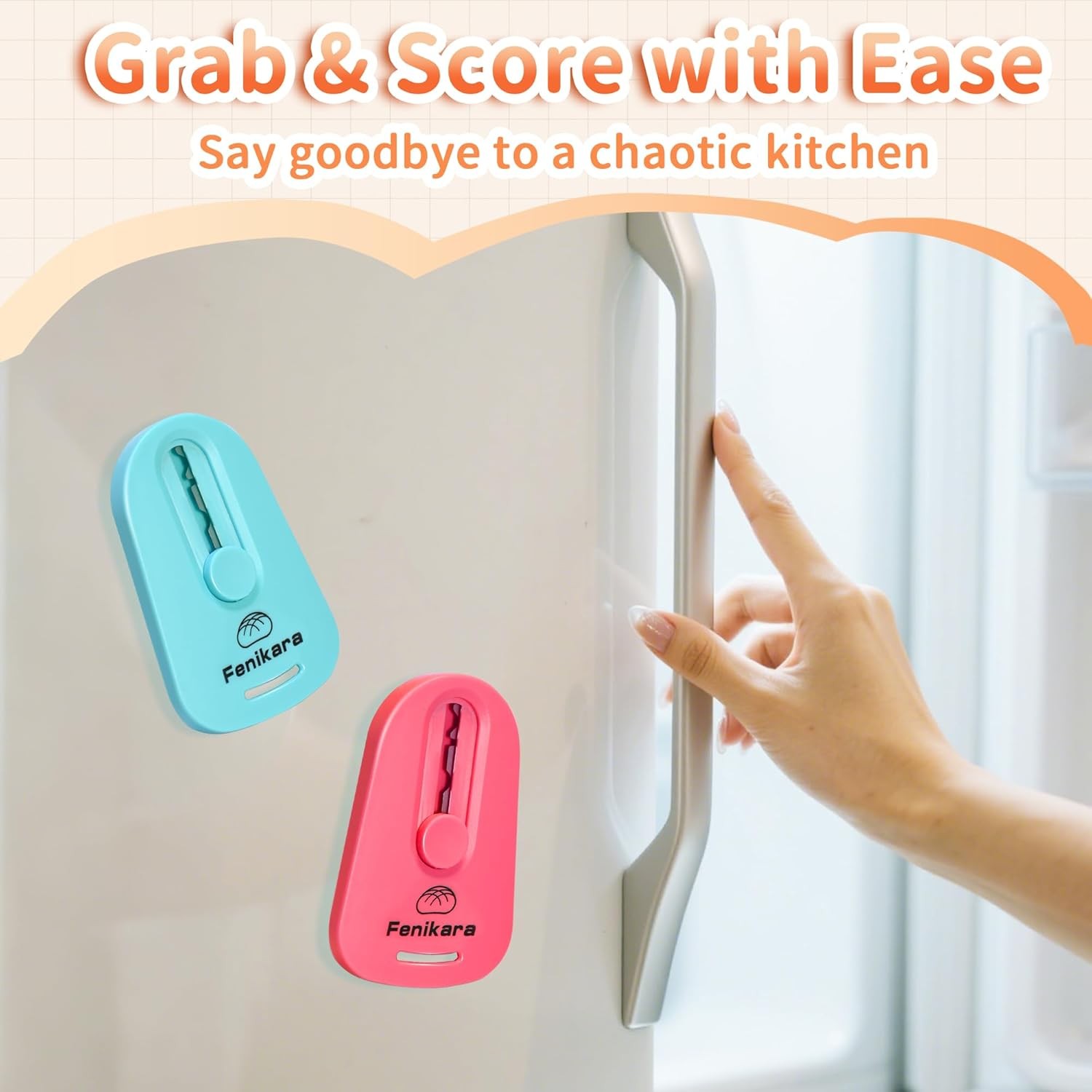 2PCS Upgraded Magnetic Sourdough Scoring Tool & Versatile Bread Scoring Tool- Pr