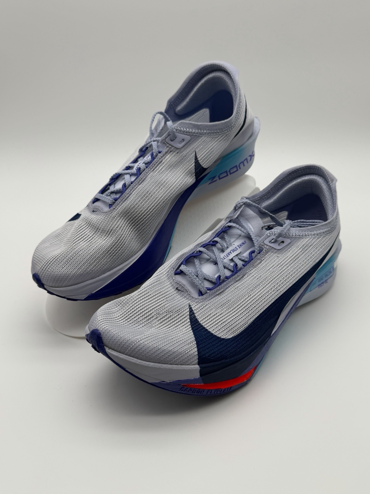 Nike Road Racing StreakFly 2 ZoomX Men's Running Shoes Gray Blue US 8 HF6416-001