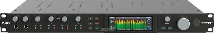 MOTU 848 28 x 32 Thunderbolt 4/USB4 Audio Interface with AVB