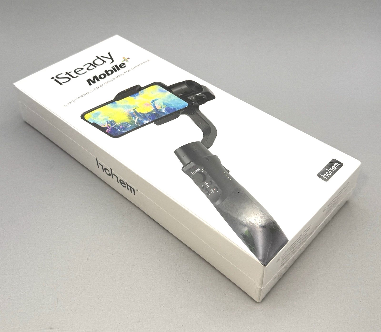 Hohem iSteady Mobile+ 3 Axis Smartphone Gimbal Stabilizer New Sealed