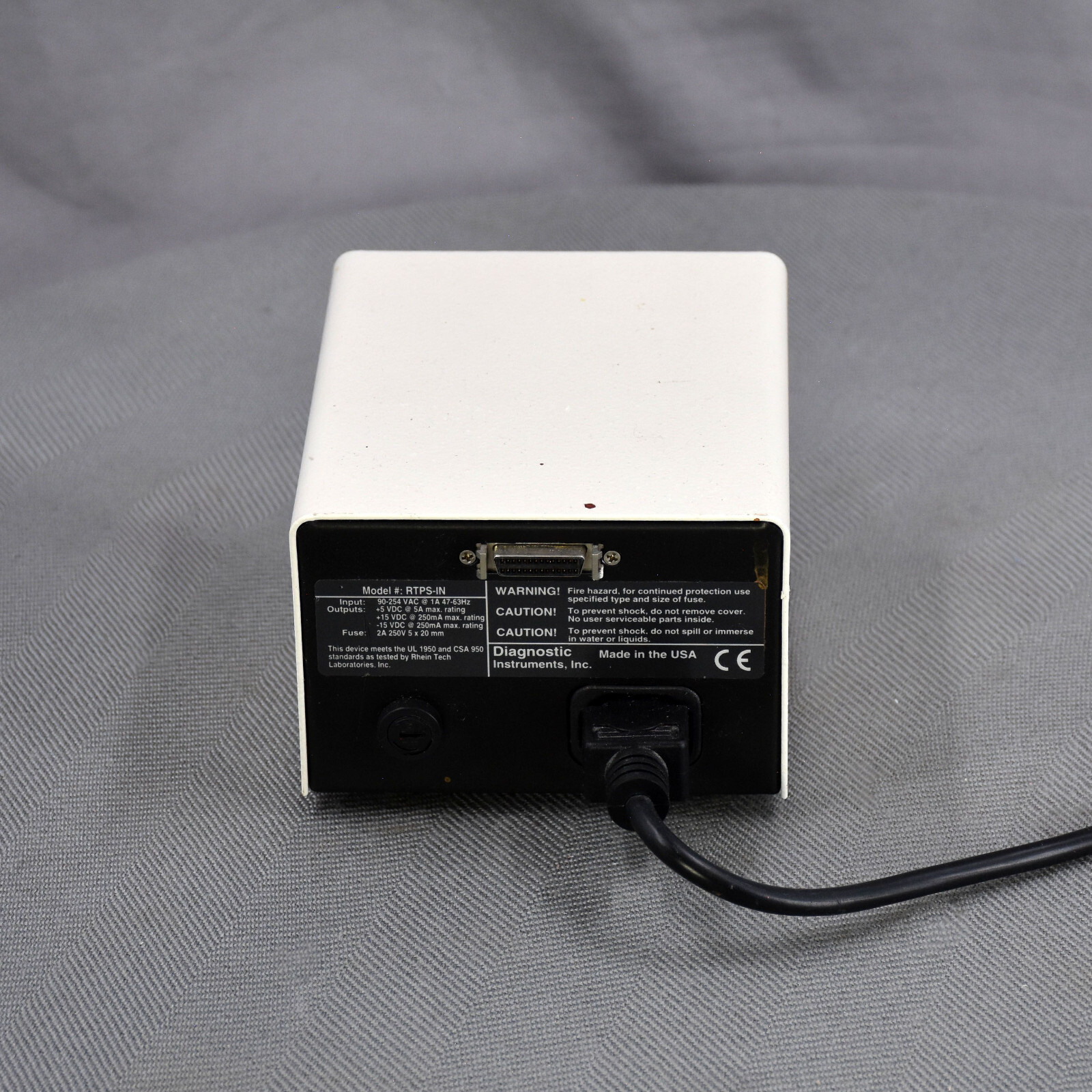 Diagnostic Instruments Color Slider Spot Microscope Camera 2.2.1 w/ Power Supply