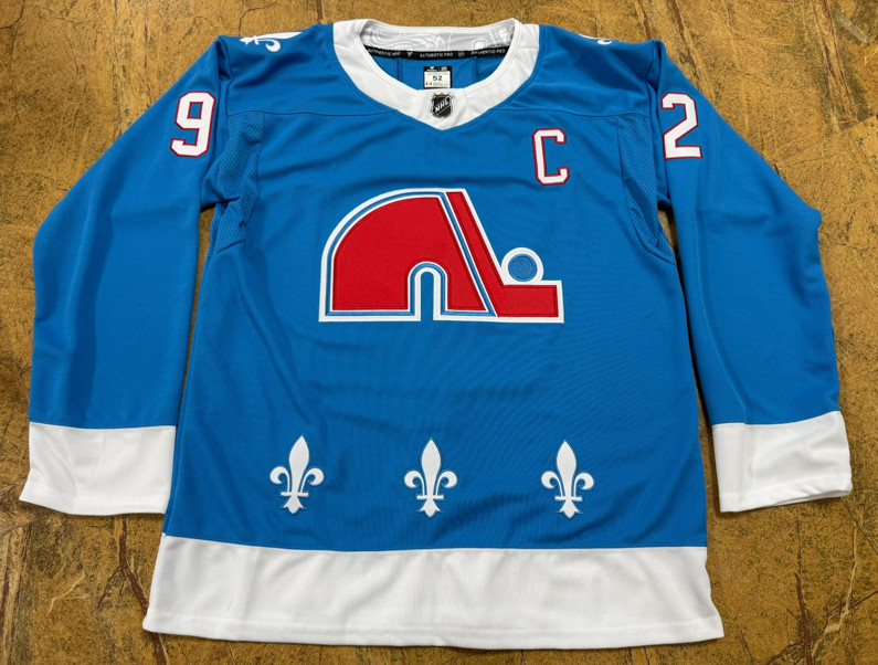 Men's Gabriel Landeskog #92 Quebec Nordiques Colorado Avalanche 2026 ALL Stitch