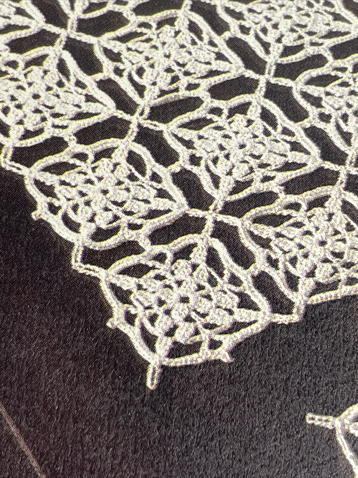 Marshall Cavendish Dresser Cloths Table Runner Crochet Pattern