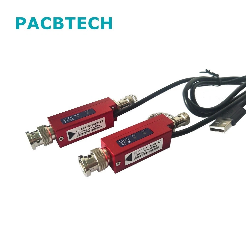 3g-SDI Fibra Optical Extender ST Mini 20km 3G SDI Fiber Converter 1080 60Hz
